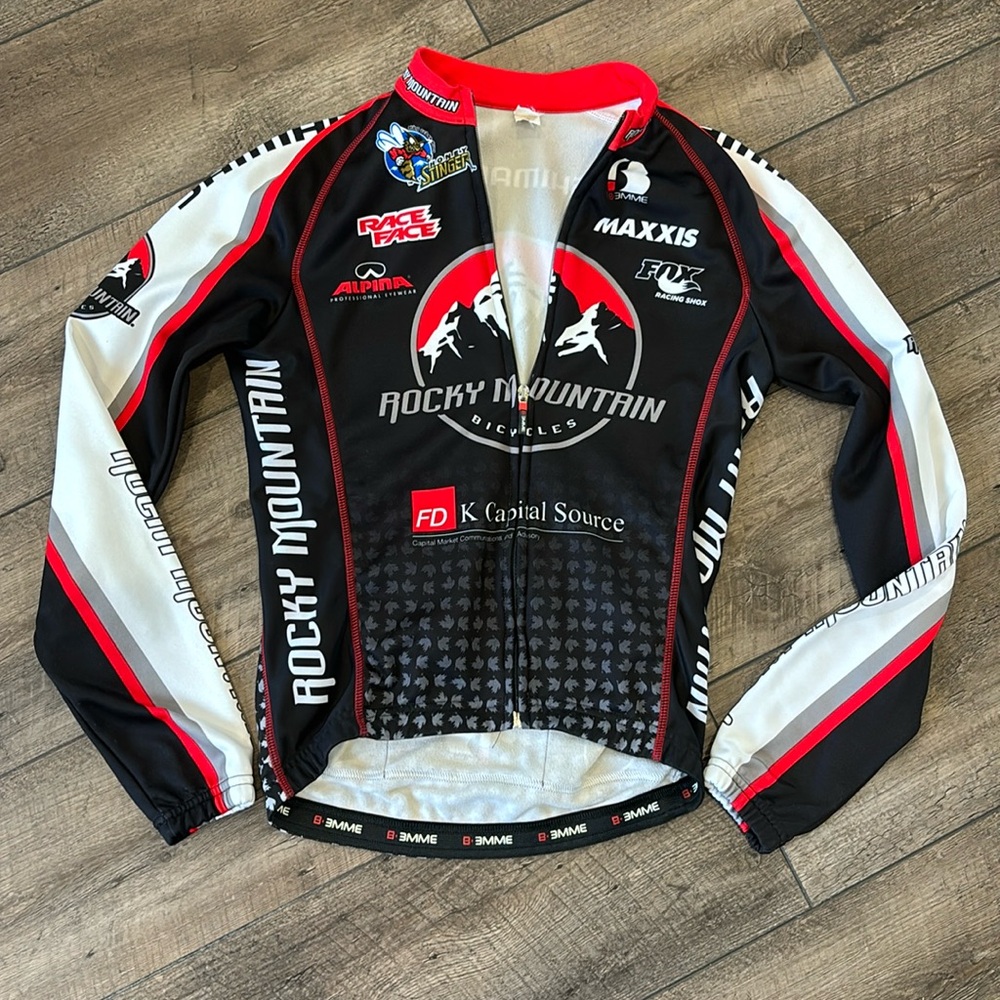 Men’s small winter cycling jersey